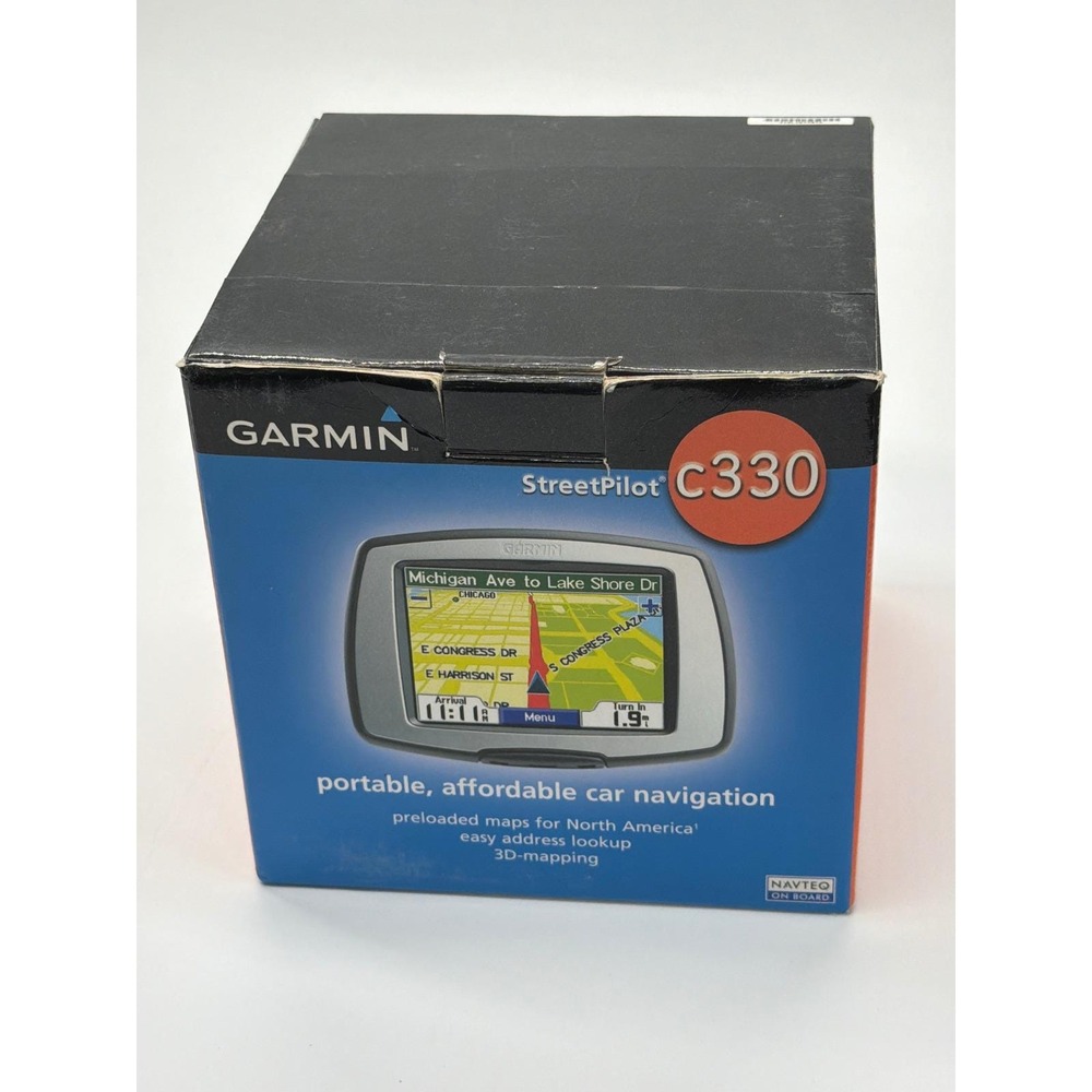 Garmin StreetPilot c330 Portable Car GPS Navigator North America Maps